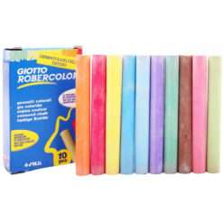 Gessetti Giotto RoberColor Colorati 10pezzi