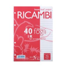 Ricambio ad Anelli A5 a righe 1R Pigna