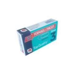 Graffette Fermagli Zincati 3 - 28mm - Conf. 100pz