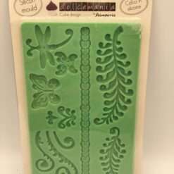 Calco in silicone Animali, Numeri, Foglie, Bordi per Gesso e Cacke Design