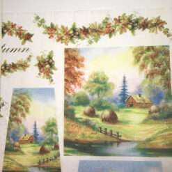 Carta di Riso Tovagliolo Decoupage Autunno