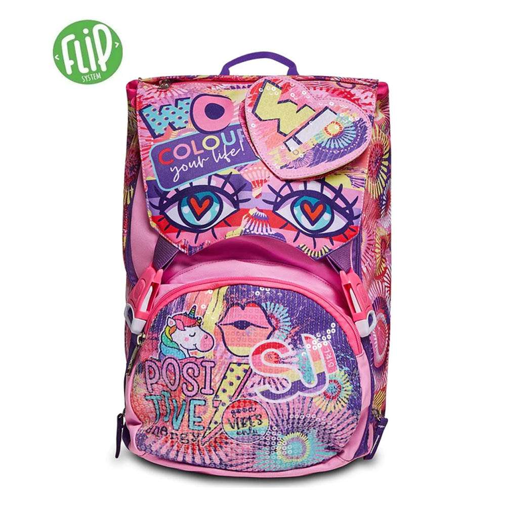 Zaino-estensibile-big-sj-gang-facce-girl (1) copia
