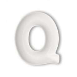 Lettera Q in Porcellana Brandani - Articolo da Regalo, Home Design