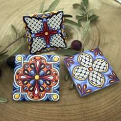 Bomboniera Comunione Matrimonio Calamita Mattonella Decoro Maiorca in Ceramica - AD Emozioni