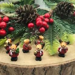 Set 6 Pezzi Renna in Miniatura