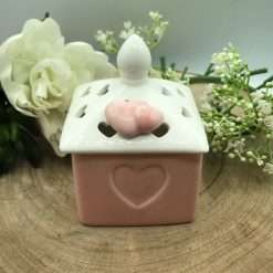 Scatolina in Porcellana Rosa - Articolo da Regalo, Home Design