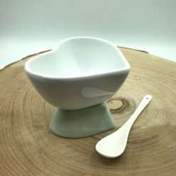 Coppetta Cuore in Porcellana - Articolo da Regalo, Home Design
