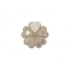 Sottopentola Cuore in Ceramica, Riccioli di Fata - Brandani
