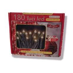 180 Luci Led Bianco Caldo Programmabili Uso Interno ed Esterno