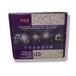 200 Luci Led Blu Uso Interno ed Esterno
