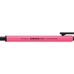 Gomma di Precisione Tombow Mono Zero Punta Tonda, Rosa Fluo