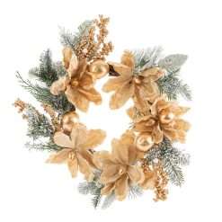 Dietro Porta Natalizio Oro - Collezione Natale Le Stelle