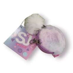Portamonete Coin Purse Round Peluche Sj Gang Color Bunny