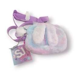 Borsa a Tracolla Tonda Rounded Shoulder Bag Peluche Sj Gang Color Bunny