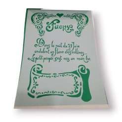 Stencil Stamperia "Fuery" - Hobbistica, Fai Da Te
