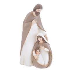 Sacra Famiglia in Resina 13x23,5 - Le Stelle Natale 2023