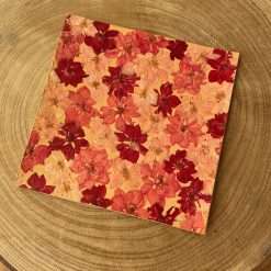 Stock 8pz Foglio Decorativo con Fiori Rosa Essiccati SBL05C - Hobbistica, Fai Da Te