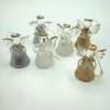 Angelo in Vetro da Appendere Oro/Argento/Ghiaccio - Home Decor