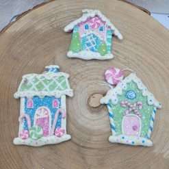 Appendino Casetta di Marzapane - Decorazioni Natalizie