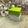 Set 20 Scatoline Porta Confetti Quadrate Pois Verdi Fai Da Te DIY
