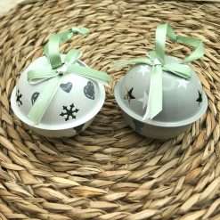 STOCK 2 PZ Pendaglio Campanaccio - Decorazioni Natalizie
