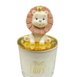 Bomboniera Battesimo - Candela Profumata con Leone - Special Gifts