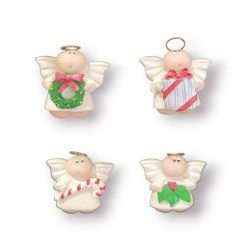 Mini Calamita Angioletto 4 Soggetti - Decorazioni di Natale
