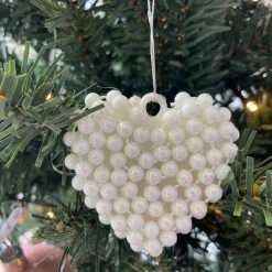 Set 5 Pendagli con Perle - Decorazioni Natalizie