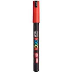 Pennarelli MARKER UNI POSCA PC 1MR Uniposca Punta Extra Fine - Rosso