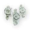 STOCK 3 PZ Fiore in Porcellana con Glitter - Articolo da Regalo, Home Design
