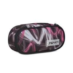 Astuccio Portapenne Seven Round Plus Freethink Girl - Rose Violet