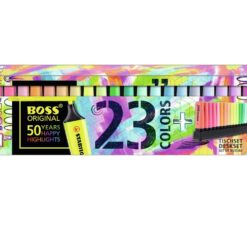 Desk Set 23 Evidenziatori Stabilo Boss Original