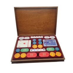 Set da Gioco con Cofanetto in Legno