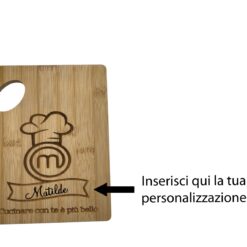 Tagliere in Bamboo Personalizzato