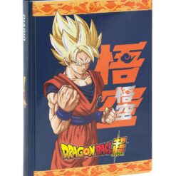 Diario Standard 12 Mesi Dragon Ball Super Non Datato - Blu