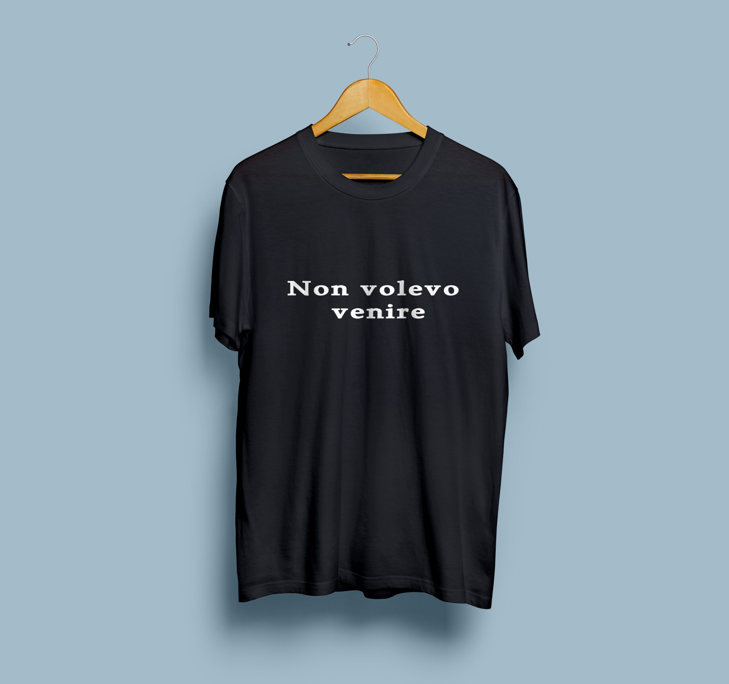 non volevo venire nera