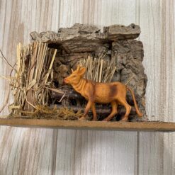 Ambientazione Per Presepe Bue