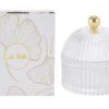 Bomboniera Matrimonio Scatola in Vetro con Pomello Dorato h 11 cm – Le Stelle