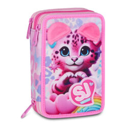 Astuccio 3 Zip 3D SJ Gang - Heart Buddy Girl