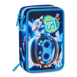 Astuccio 3 Zip 3D SJ Gang - Space Led Boy