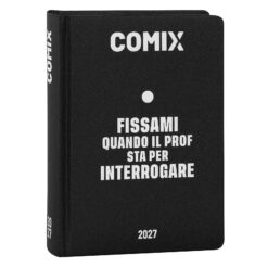 Diario Agenda Mini 16 Mesi 2026/2027 Comix Black & White