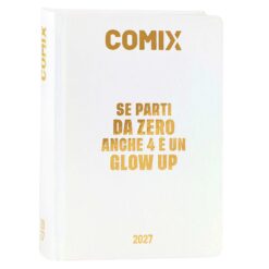 Diario Agenda Mini 16 Mesi 2026/2027 Comix Holo White