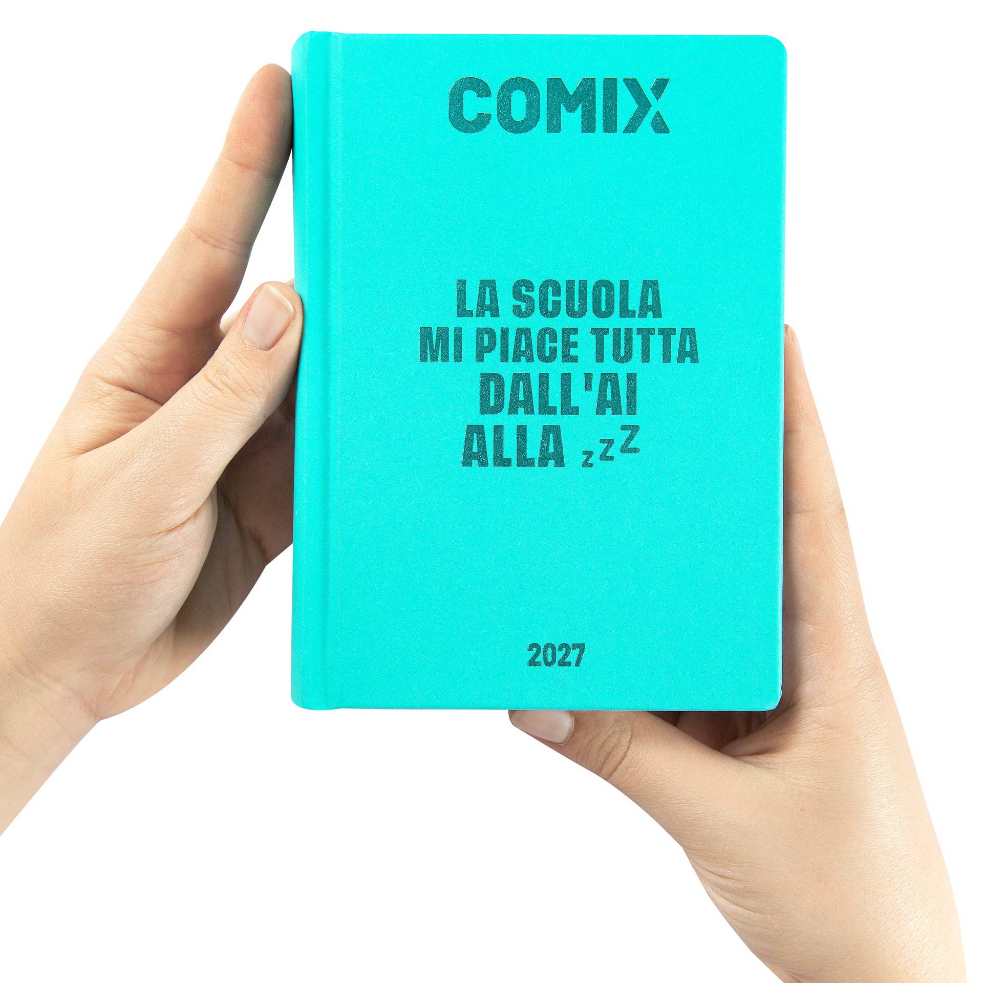 Diario-Agenda-16-Mesi-2026-2027-Mini-Comix-Turchese (4)