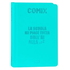Diario Agenda 16 Mesi 2026/2027 Standard Comix Turchese