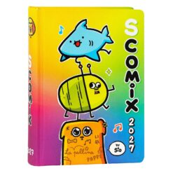 Diario Agenda Medium 16 Mesi 2026/2027 Scomix by Sio - Multicolor