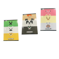 Maxi Quaderno Pixel Minecraft Rigatura Q