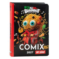 Super Diario Standard 13 Mesi 2026/2027 Comix LTD – Spaghetti Skifidol Italian Brainrot