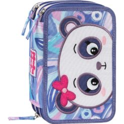 Astuccio 3 Zip Mofu Mofu - Panda