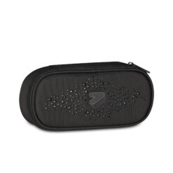 Astuccio Portapenne Seven Round Plus Glitzycute - Black Strass Black