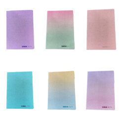 Maxi Quaderno Tinta Unita Glitter Rigatura C